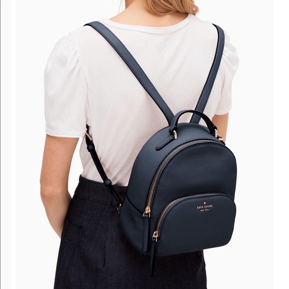 Kate Spade Jackson medium backpack nightcap (navy) - Picture 2 of 13